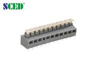 250V 10A Spring Terminal Block Electrical Connection Terminal For Professional