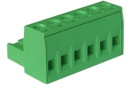 Green Pitch 5.08mm Electrical Terminal Blocks M3 Screw Female Parts