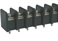 UL94-V0 Brass Black PCB Terminal Blocks 20A / 300V M4 Screw 9.525mm Pitch